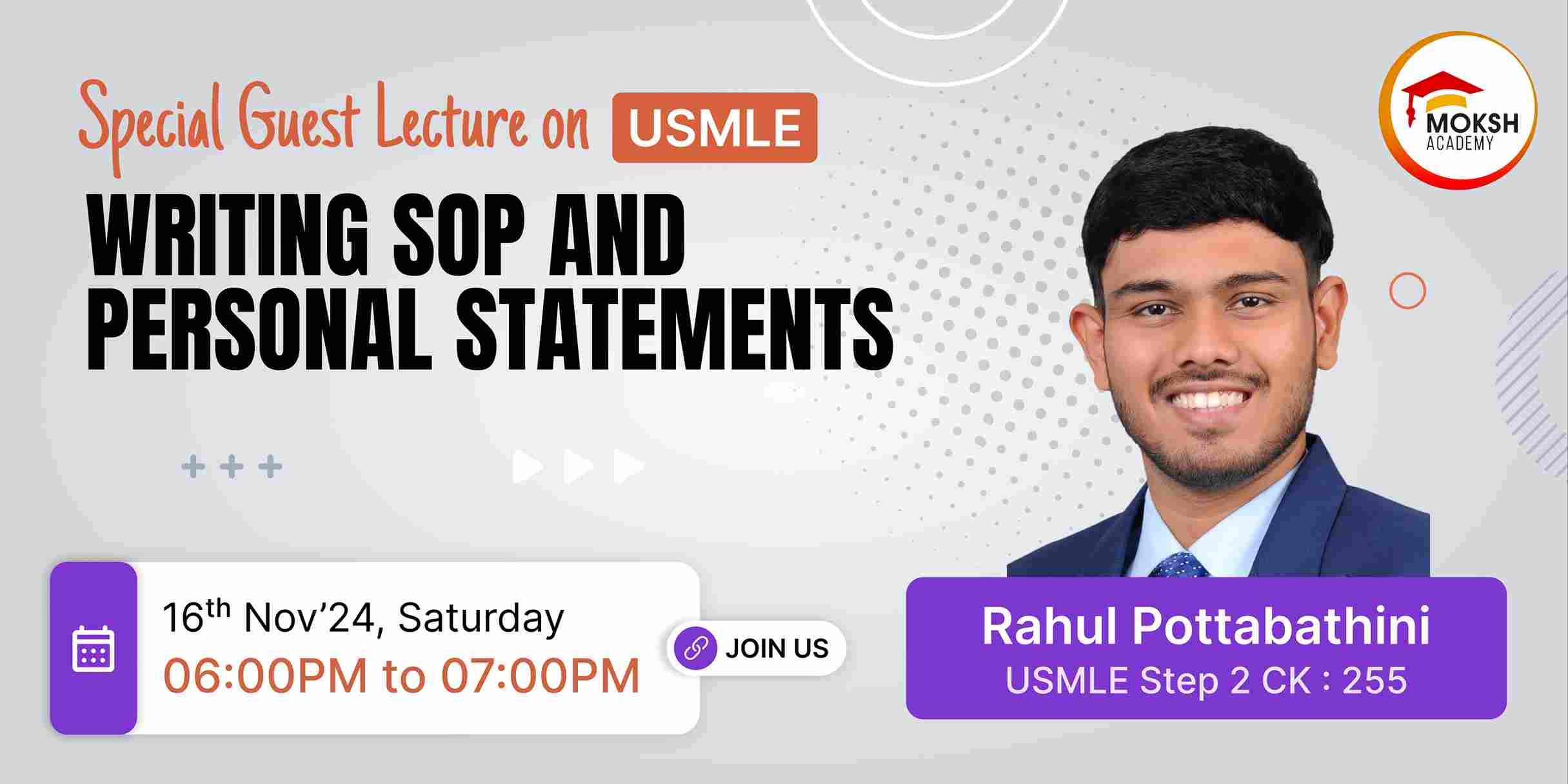 Writing SOP AND Personal Statements (Dr. Rahul Pottabathini)